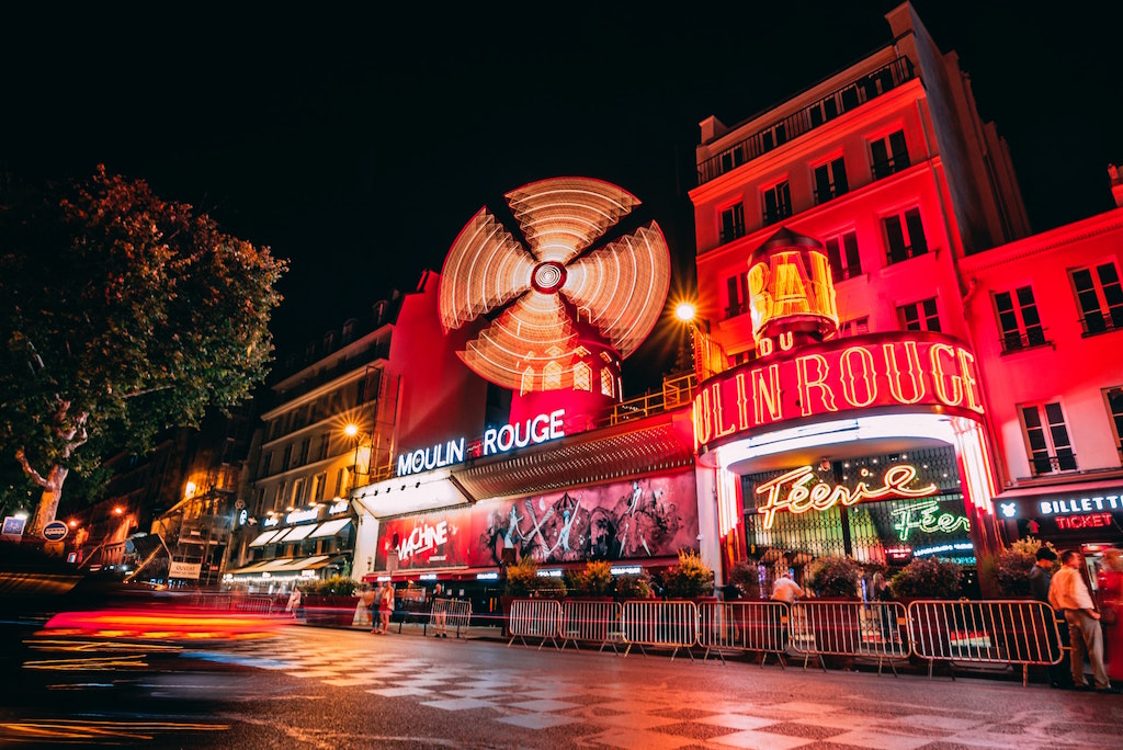 Moulin Rouge in Paris, France