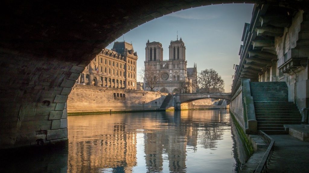 notre-dame cathedral in Paris France