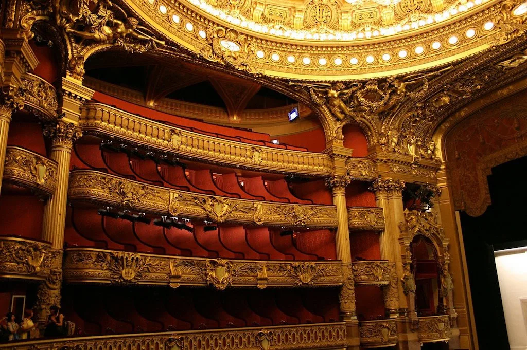 Opera Garnier House in Paris France