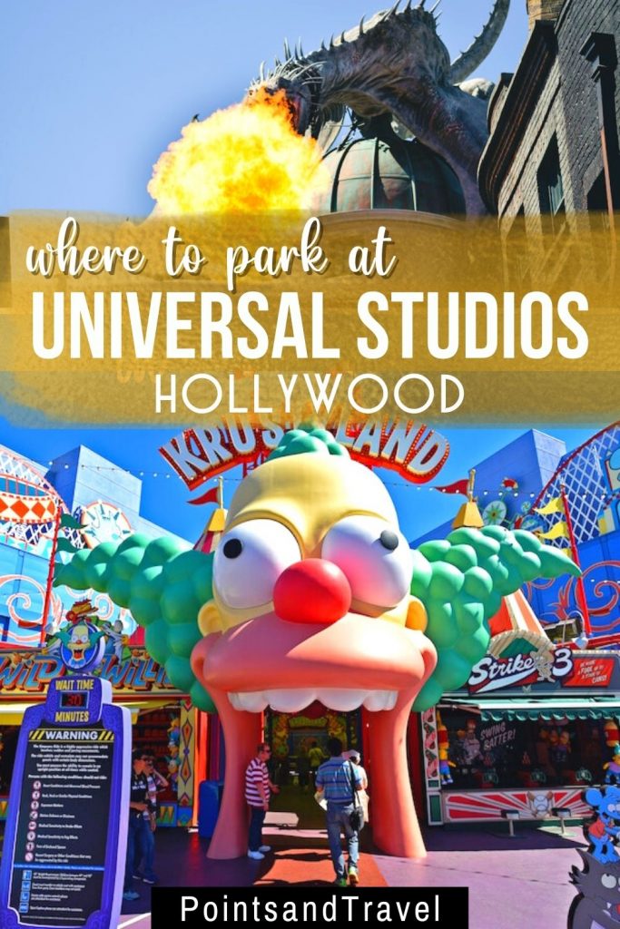Universal Studios Hollywood Parking
