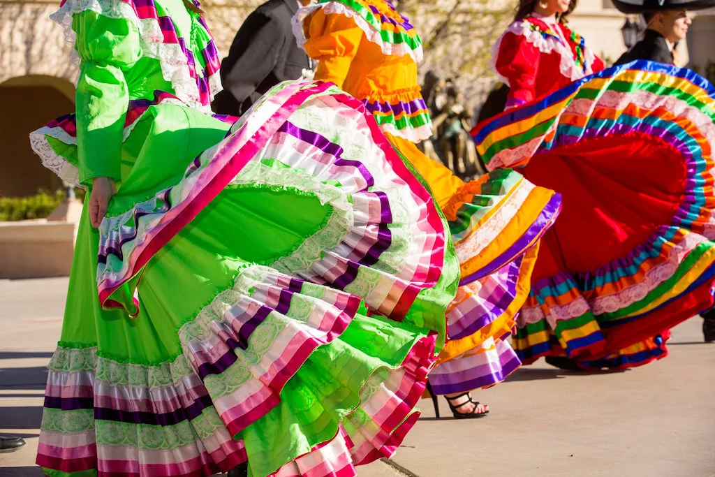 Colorful Flamenco Dresses
