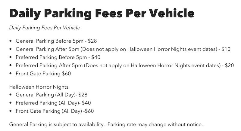 Universal Studios Hollywood Parking – Everything You Need To Know!