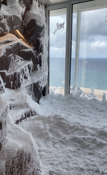Snow Room in the Spa of Costa Smeralda