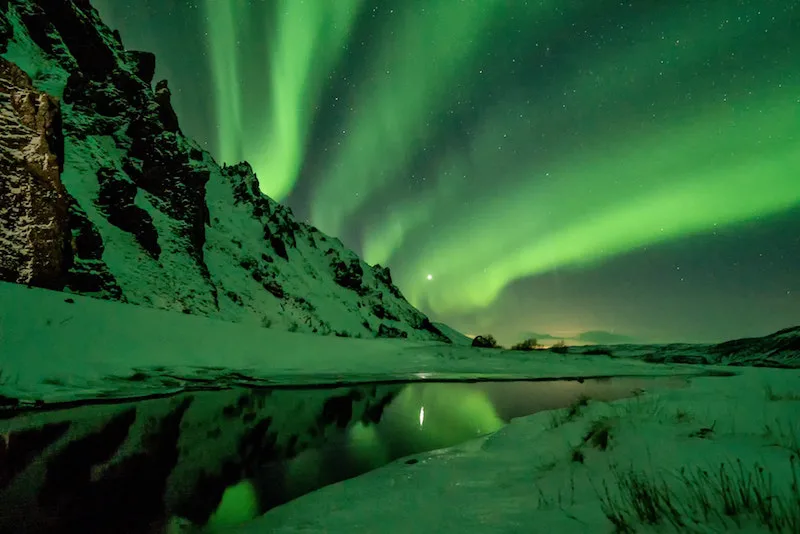 Aurora Borealis in Alaska or Northern Lights