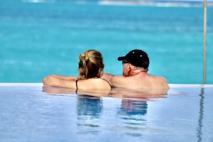 two people in pool, the-4-day-bahamas-cruise