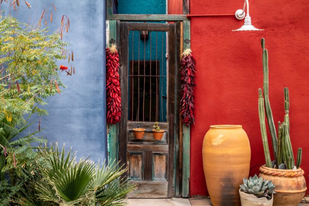 Chile doorway with blue and cacti, best selling beer in Mexico, is september a good time to go to cancun? best mexico city tours, best place for family vacation in mexico