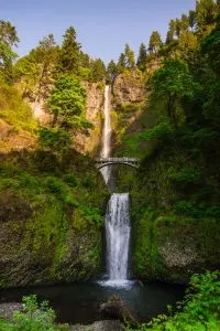 Multnomah Falls, best road trips from Portland