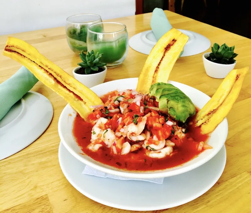 shrimp soup, antigua guatemala things to do, best restaurants in antigua guatemala, Colorful scarfs with photos, Guatemala-packing-list, best restaurants in Guatemala
