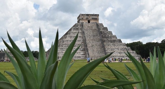 chichén itzá mexico, cancun 4 day itinerary, best mexico city tours, Chile doorway with blue and cacti, best selling beer in Mexico, is september a good time to go to cancun? best mexico city tours, best place for family vacation in mexico