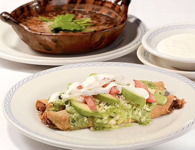 enchiladas with avocado, best breakfast Mexico City