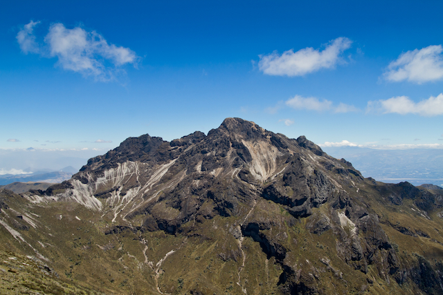 Pichincha volcano in nearby of Quito Ecuador, best city in ecuador,