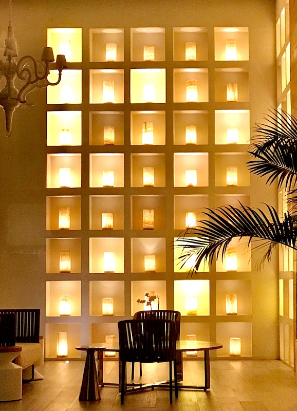 candles in squares, baja mexico beaches