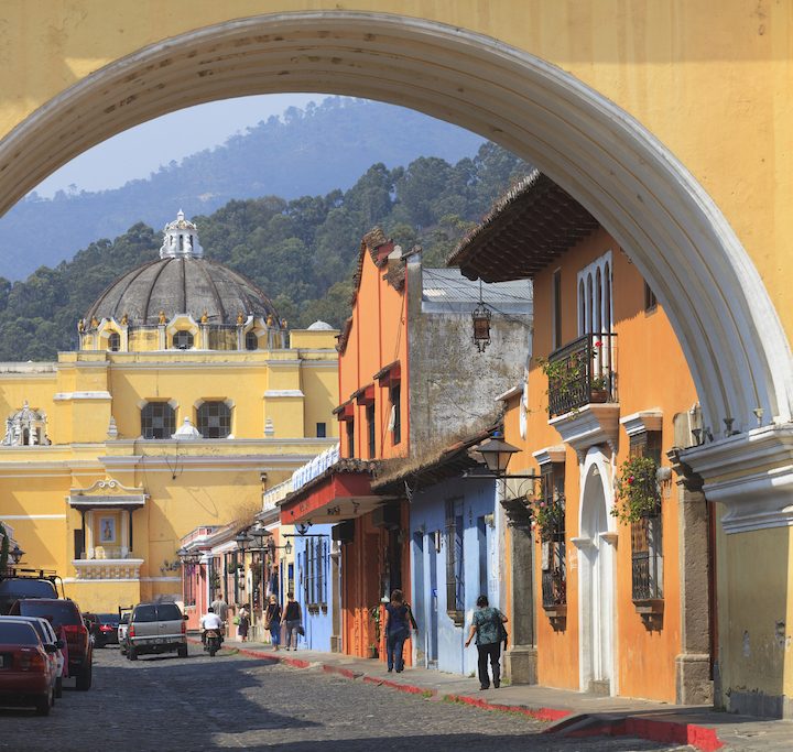 Colonial buildings in Antigua, Guatemala, best restaurants in Guatemala, best hotels in Antigua Guatemala, interesting-things-about-guatemala, things from Guatemala, interesting-things-about-Guatemala, Independence Day in Guatemala, arch of Santa Clara