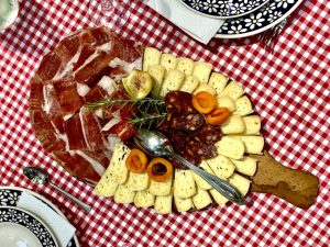 prosciutto with cheese, best food in croatia, Things to do in Croatia