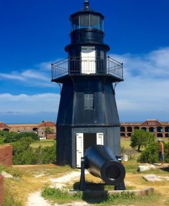 Black lighthouse, best place to snorkel in key west