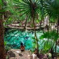 Cenote Azul, Best Cenote in Mexico, cave snorkeling Cancun, Top 10 Things to see in Bacalar Mexico