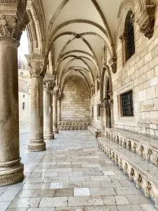 Gorgeous hallway in Dubrovnick, 3 day yacht charter Croatia, best places to visit in Croatia, best bars in Dubrovnik