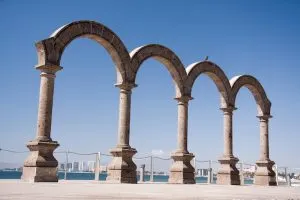 Puerto Vallarta arches on the Malecon, unique things in Puerto Vallarta