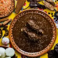 Mole Mexicano, Poblano mole ingredients, mexican spicy food traditional in Mexico, best foods in Mexico, Steak dinner, best foods in Mexico, best restaurants in Puerto Vallarta, Best street food in Mexico City