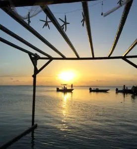 Nighttime sky, best place to snorkel in key west