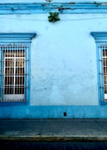 blue door, things to do in oaxaca city
