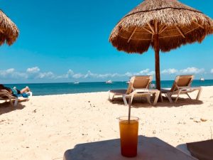 perfect beach and sky, cozumel beaches, Cozumel day trip from Cancun