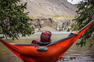 relaxing in a hammock, best camping in northern California