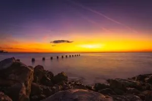 Clearwater beach Florida, are there beaches in Orlando