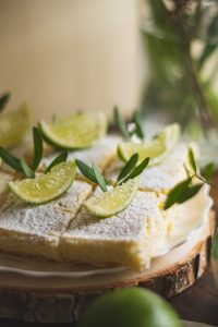 Delicious key lime pie with lime, Best dessert in Key West