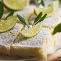 Delicious key lime pie with lime, Best dessert in Key West, best breakfast in Florida