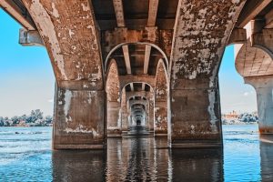 Underneath a bridge, Tulsa Oklahoma,best breakfast in Tulsa Oklahoma