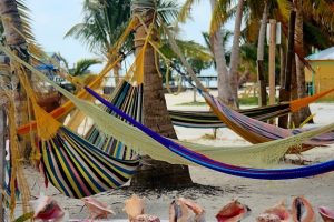 hammocks, caye cualker, Belize Travel tips