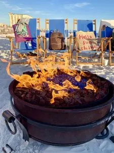 schooners restaurant bonfire, best beaches in Panama City Florida