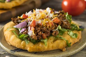 Homemade Indian Fry Bread Tacos, best Indian fry bread recipe