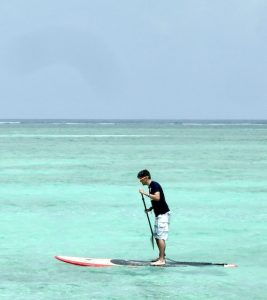 paddle boarder, Scuba diver, best places to dive in Mexico