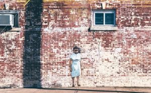 haunted places in Mexico,  Girl painted on the wall