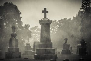 cemetery, haunted places in Mexico