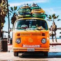 volkswagon surfer, beginner surf spots san diego