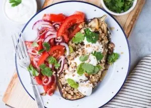 Chicken lunch, piles of vegetables and fruit, Best Restaurants In Guatemala City