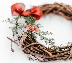 Christmas in Dublin, wreath