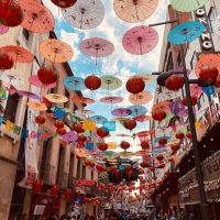 umbrellas in mexico city, fun things in Mexico City, 10 BEST Mexico City Art Museums