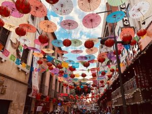 umbrellas in mexico city, fun things in Mexico City
