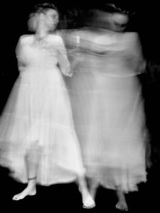 women dancing, haunted places in Ireland